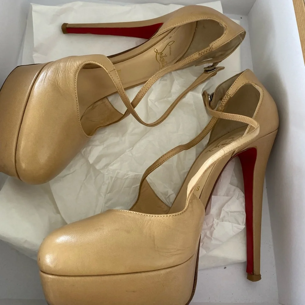 Christian Louboutins borghese cord 37 price to sell ! - Picture 5 of 16